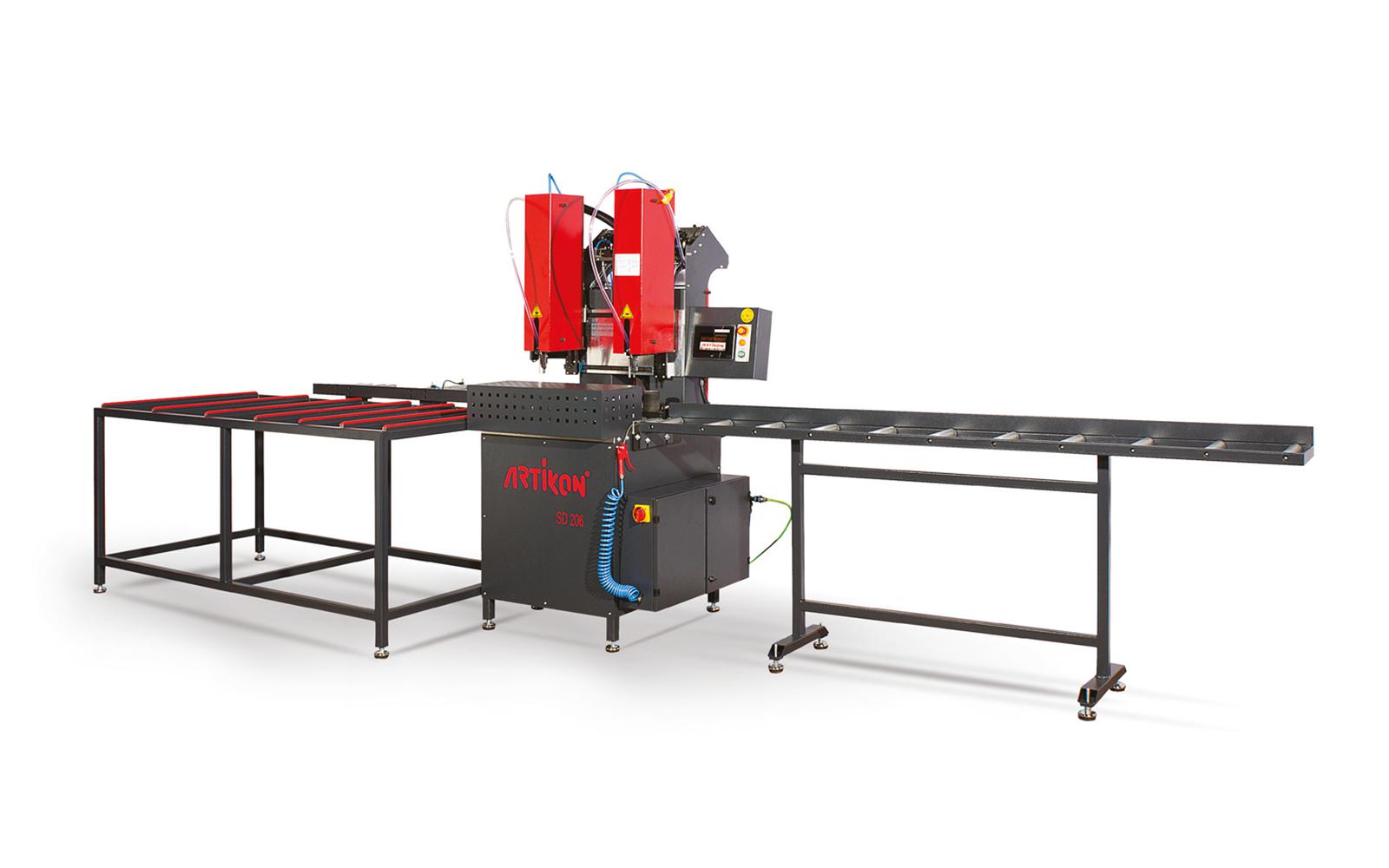 SD - 206 FULLY AUTOMATIC DOUBLE HEAD SCREWING MACHINE